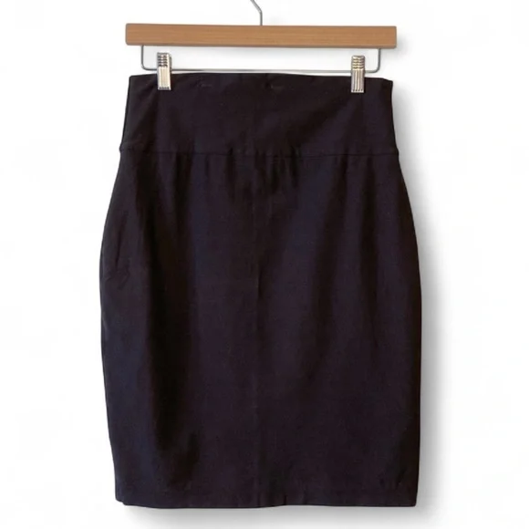 EILEEN FISHER‎ DARK GREY WASHABLE CREPE MINI SKIRT SIZE XS - Picture 3 of 10